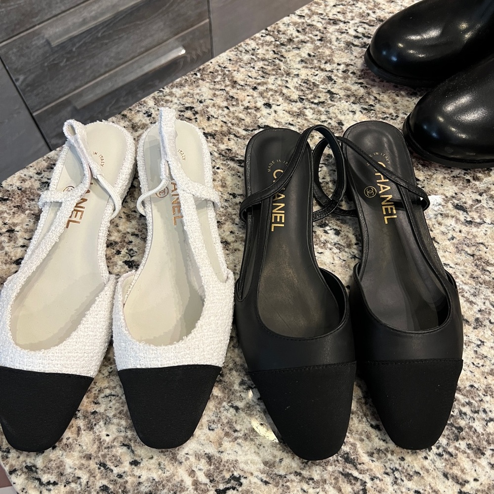 CC Slingback Flats